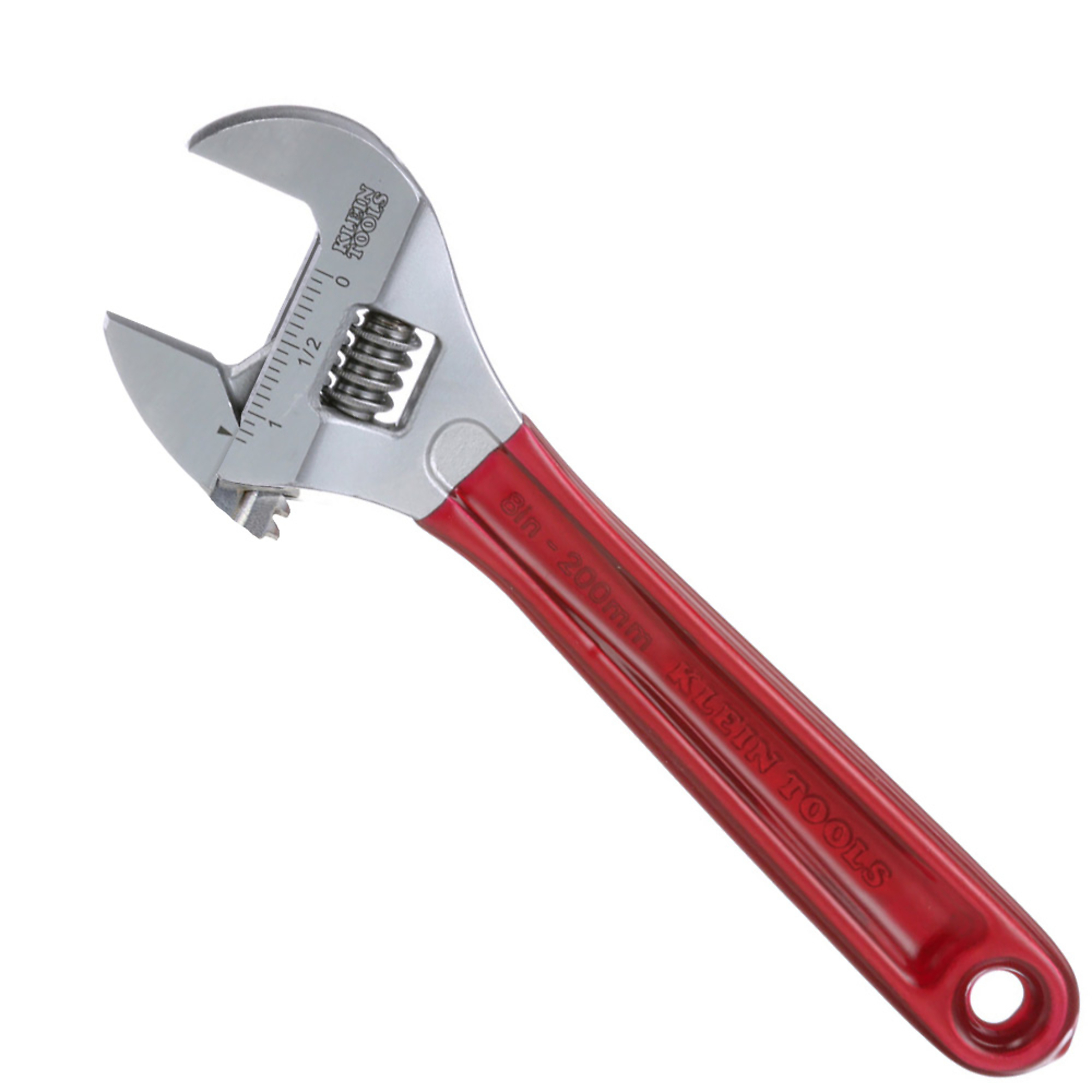 Klein Tools, Adj. Wrench Extra Capacity 8-1/4in., Model# D507-8